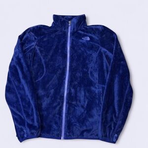 The North Face Blue Puffer Jacket Lightweight Cozy Design